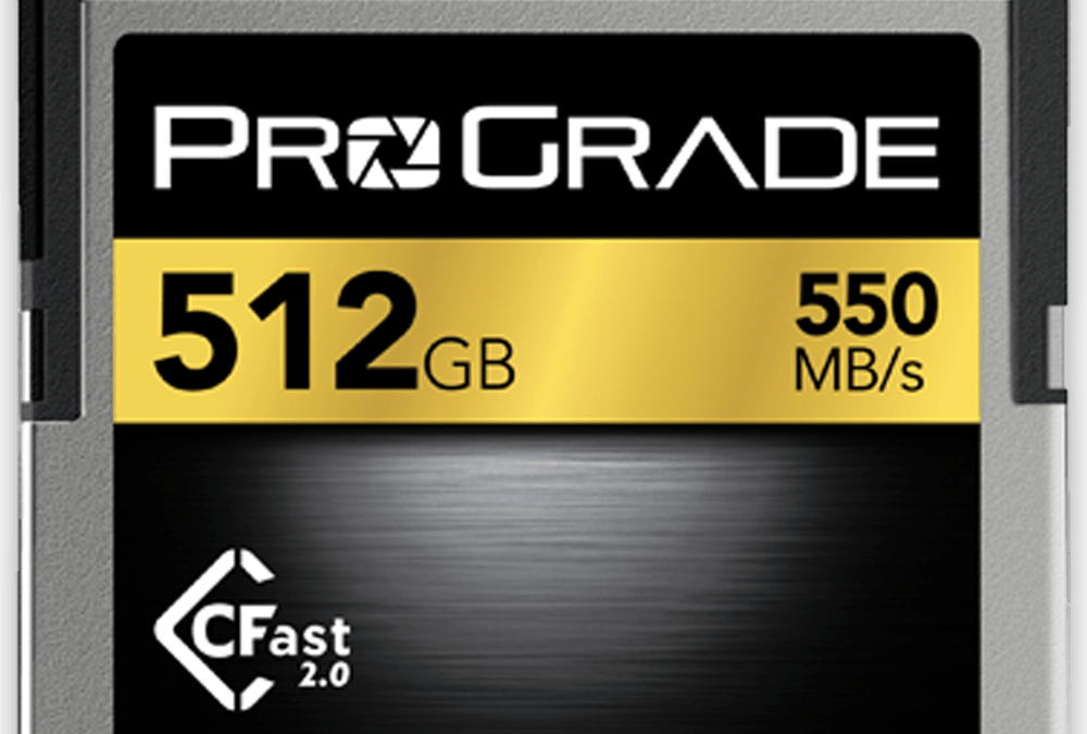 ProGrade Digital CFast™ 2.0 Recognized by Industry Peers as “Best Memory Card” at the 2018 Lucie Technical Awards