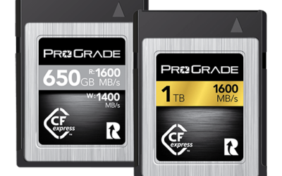 ProGrade Digital Announces Strategic Partner Sampling Of CFexpress™ 1.0 Memory Cards With Read Speeds Of 1,600MB/s and a CFexpress USB 3.1, Gen 2 Reader