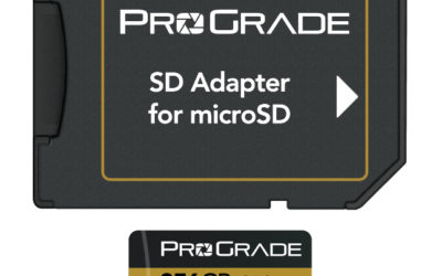Prograde Digital™ Announces Faster MicroSDXC, UHS-II, V60 Memory Cards Plus Addition Of 256GB Capacity – All Featuring Refresh Pro™ Software Support*