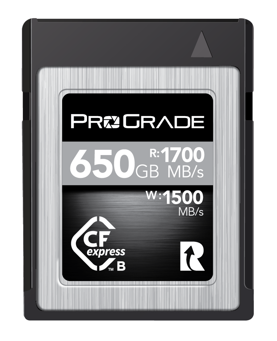 Prograde Digital Announces Faster CFExpress™ Type B Memory Cards And Higher Capacities With Read Speeds Of 1,700MB/S And Refresh Pro™ Software Support*