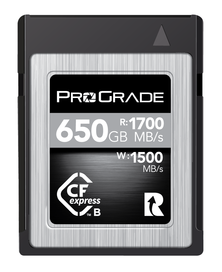 Prograde Digital Announces Faster CFExpress™ Type B Memory Cards And Higher Capacities With Read Speeds Of 1,700MB/S And Refresh Pro™ Software Support*