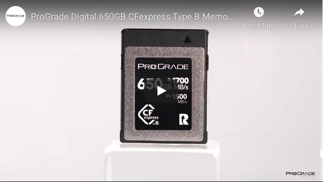 CFexpress Type B 1700 Cobalt Memory Card | ProGrade Digital