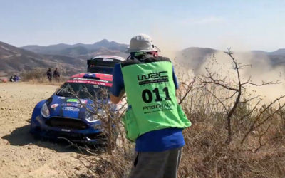 Ambassador Colin McMaster Behind the Scenes (BTS) at a WRC Rally