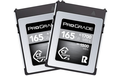 Prograde Digital™ Announces CFExpress Type B 165GB Memory Card