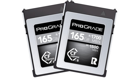 CFexpress Type B 165GB Memory Card Announcement | ProGrade Digital, Inc