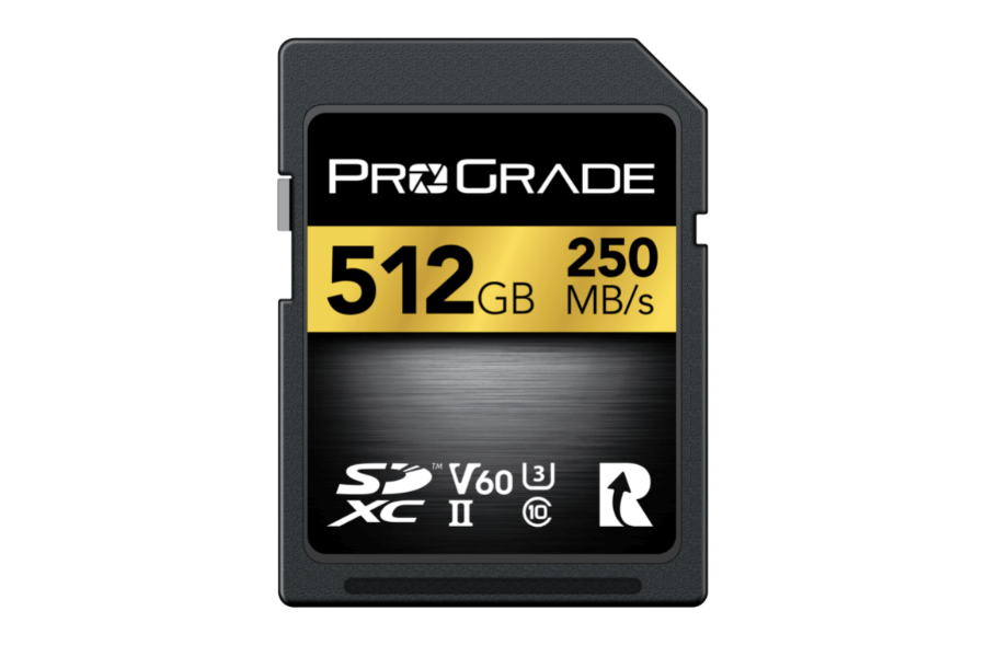 Prograde Digital Announces A Higher Capacity SDXC UHS-II V60 512GB Memory Card