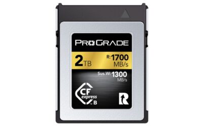 Prograde Digital Announces Higher Capacity 3rd Generation CFexpress Type B 2TB Memory Card