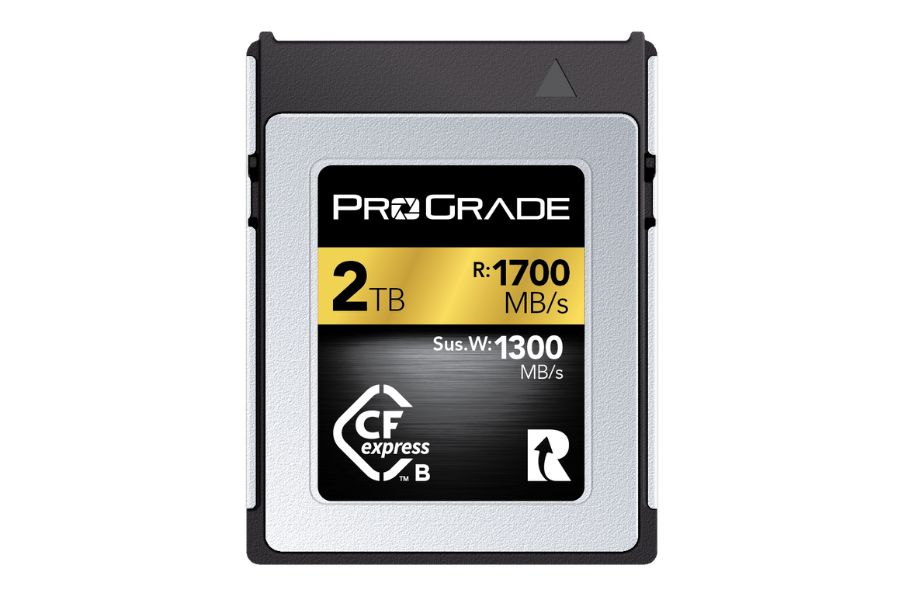 Prograde Digital Announces Higher Capacity 3rd Generation CFexpress Type B 2TB Memory Card