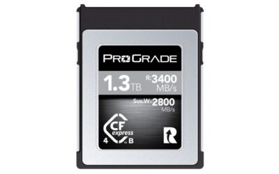 ProGrade Digital Announces  3rd Generation CFexpress 4.0 Type B 1.3TB Memory Card
