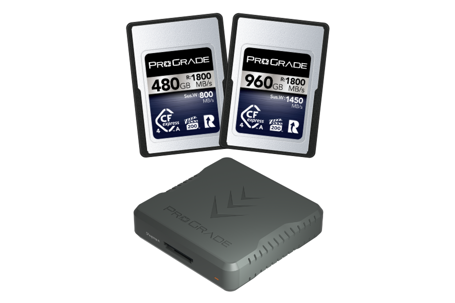 PROGRADE DIGITAL ANNOUNCES NEW 4th GENERATION CFEXPRESS 4.0 TYPE A VPG200 MEMORY CARDS AND USB 4.0 READER
