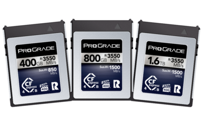 CFexpress Type B 165GB Memory Card Announcement | ProGrade Digital 