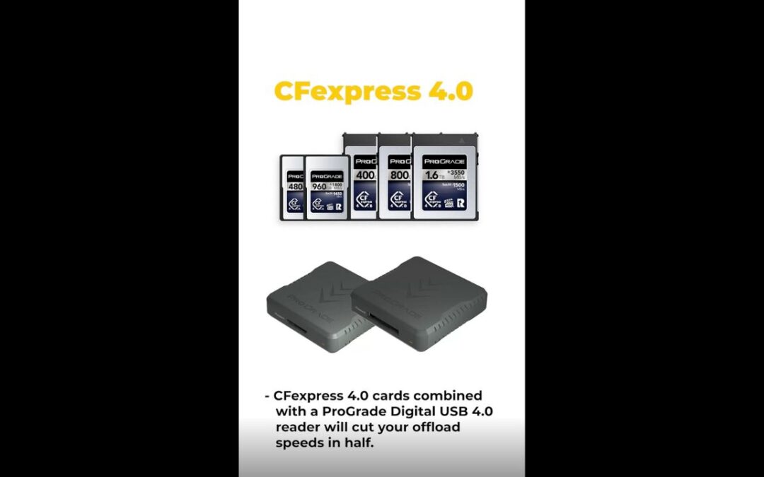 Understanding the Differences Between CFexpress 4.0 and CFexpress 2.0 | ProGrade Digital
