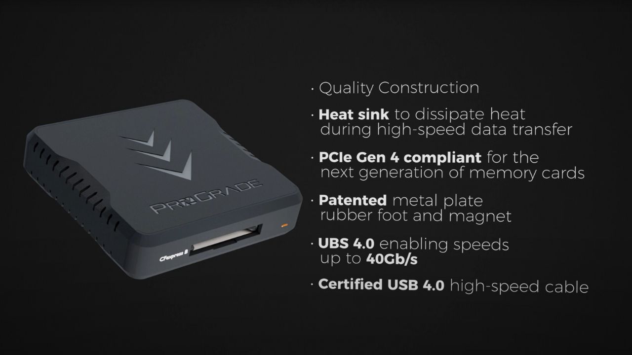 PG05.6 USB 4.0 Memory Card Reader | ProGrade Digital