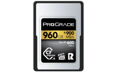 Prograde Digital Announces Higher Capacity CFexpress 2.0 Type A 960GB Gold Memory Card