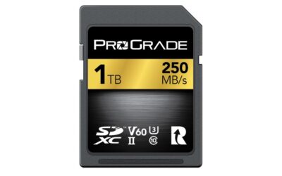 Prograde Digital Announces a Higher Capacity SDXC UHS-II V60 1TB Memory Card