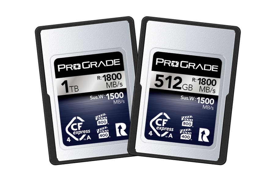 ProGrade Digital™ Announces Higher Capacity CFExpress 4.0 Type A Iridium Memory Cards with Dual VPG Certification